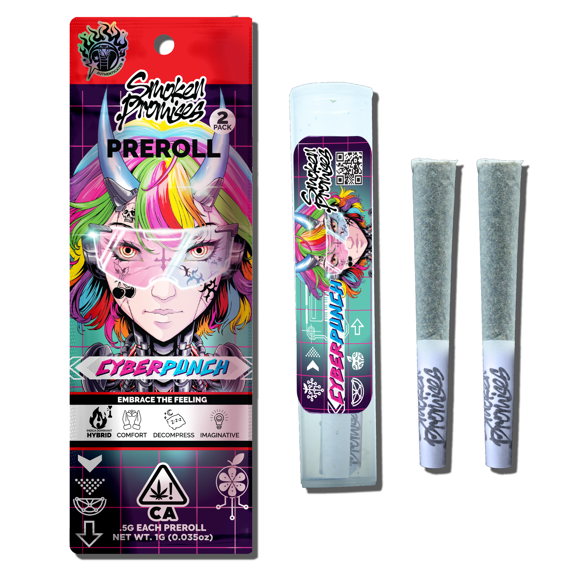 Cyberpunch Pre-Roll – Smoken Promises