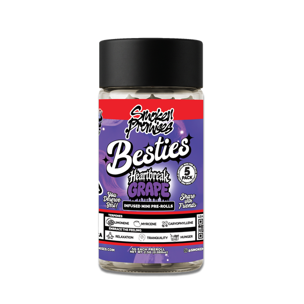 Heartbreak Grape Besties Infused Pre-Rolls