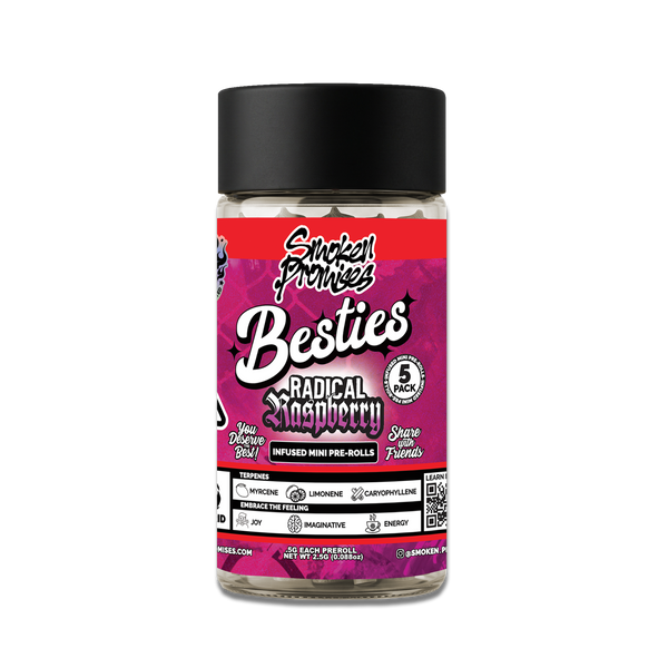 Radical Raspberry Besties Infused Pre-rolls