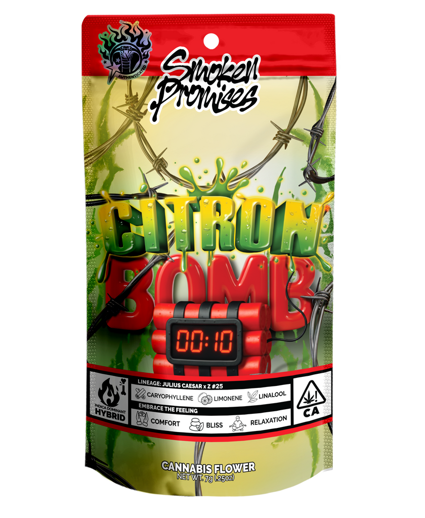 Citron Bomb Quarter – Smoken Promises
