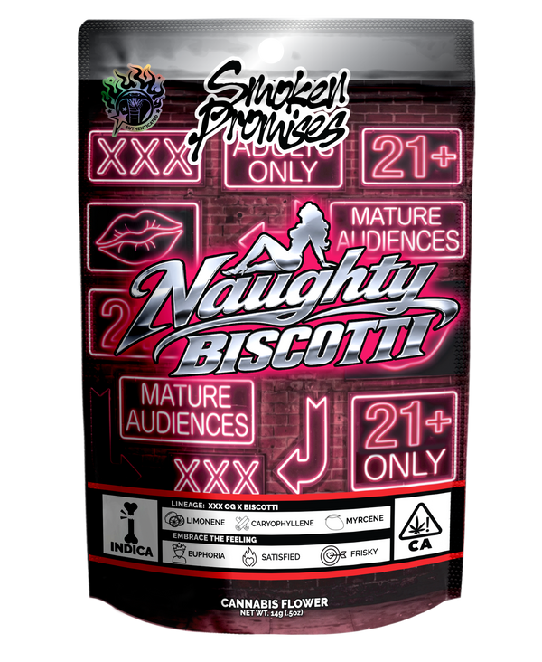 Naughty Biscotti Half Ounce