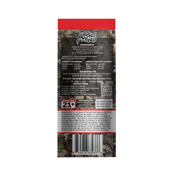 Haunted Woods Vape (THCA)