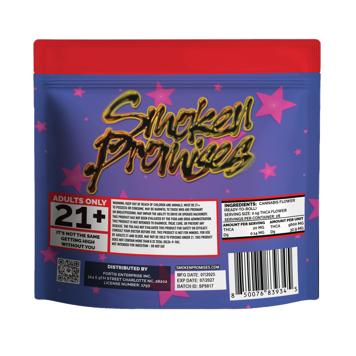 Tiger’s Tail 1oz Flower (THCA)