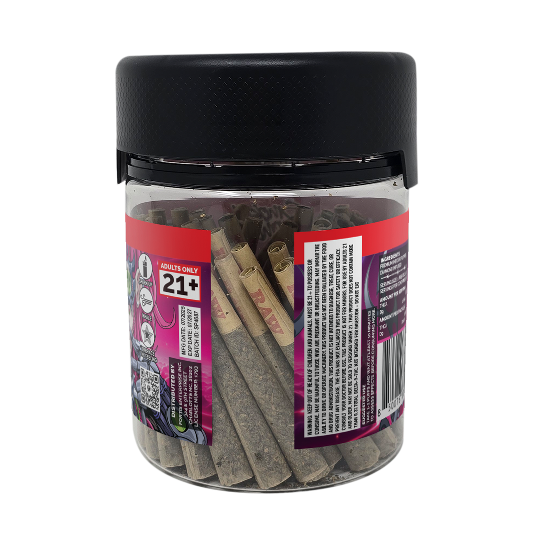 Dystopia 50 Count Pre-Rolls (THCA)