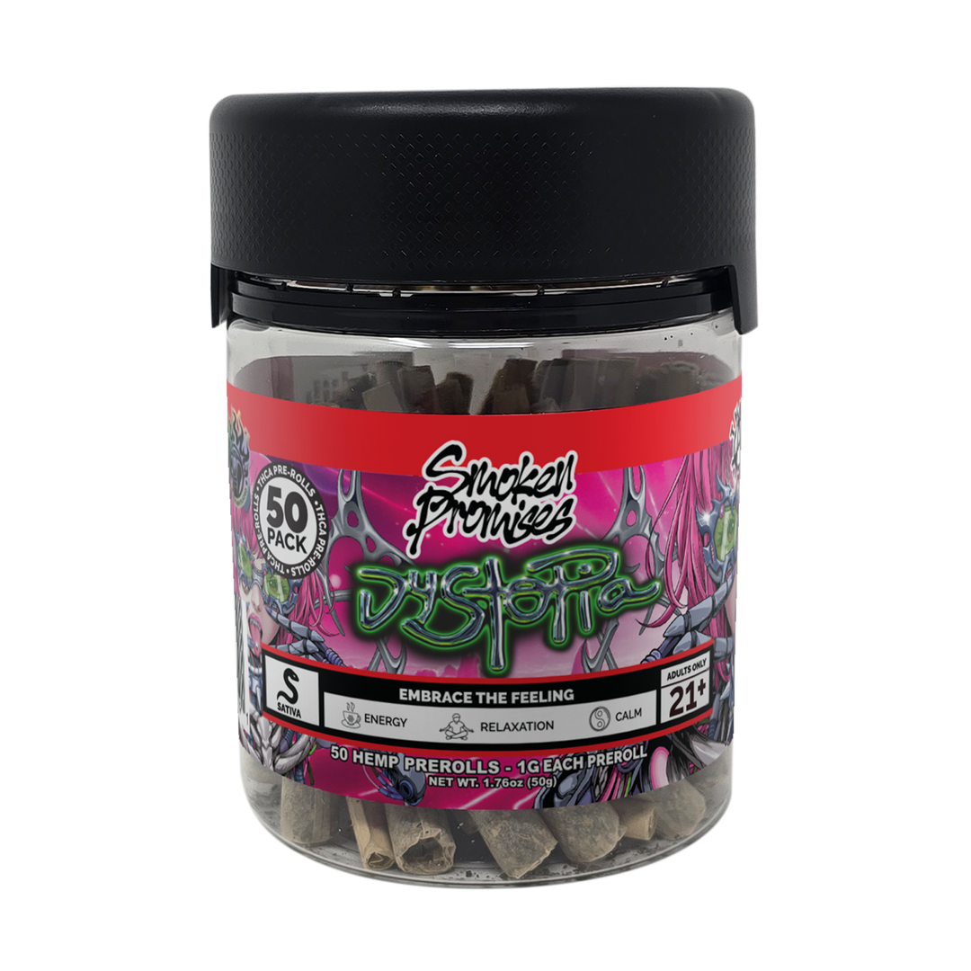Dystopia 50 Count Pre-Rolls (THCA)