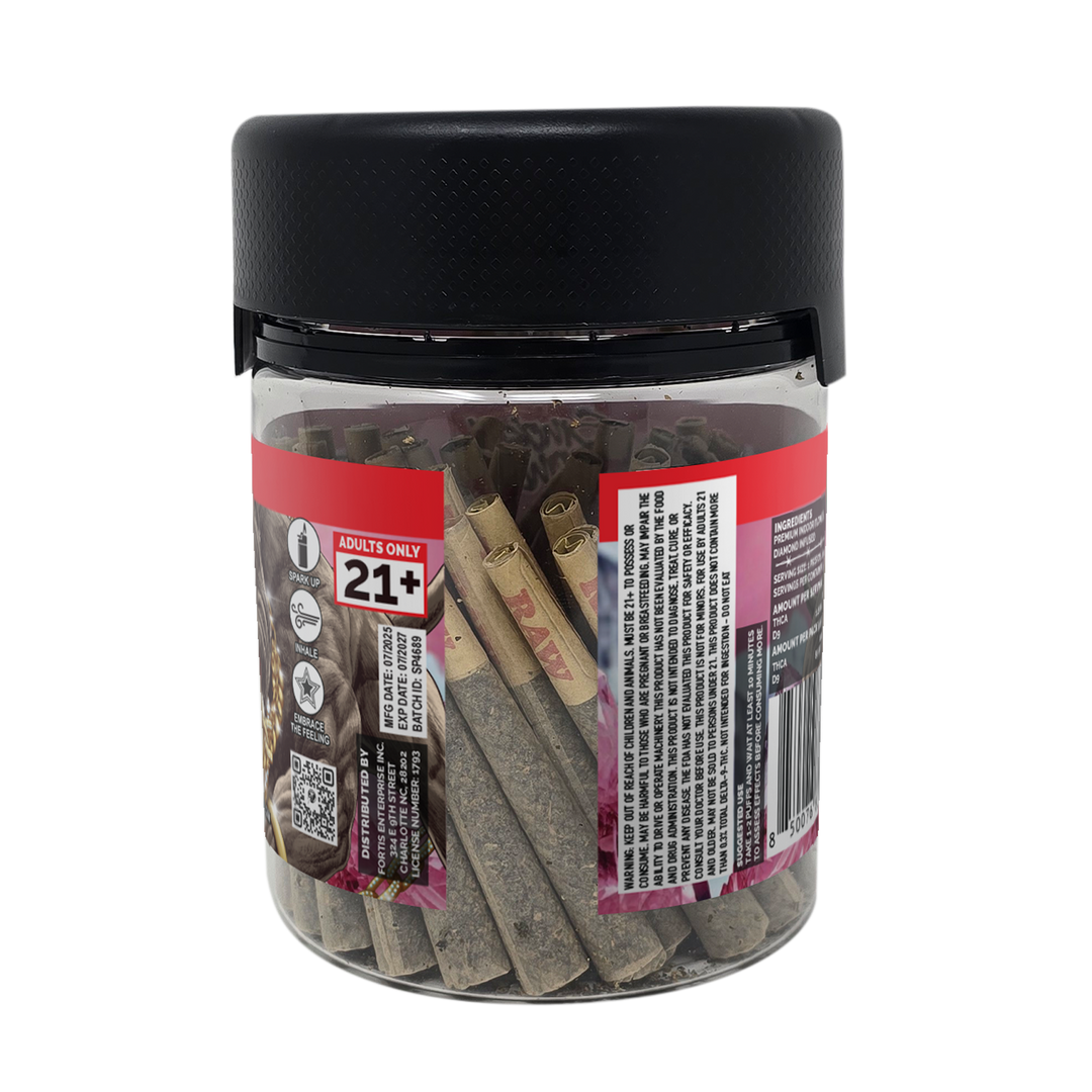 Strawberry Bling 50 Count Pre-Rolls (THCA)